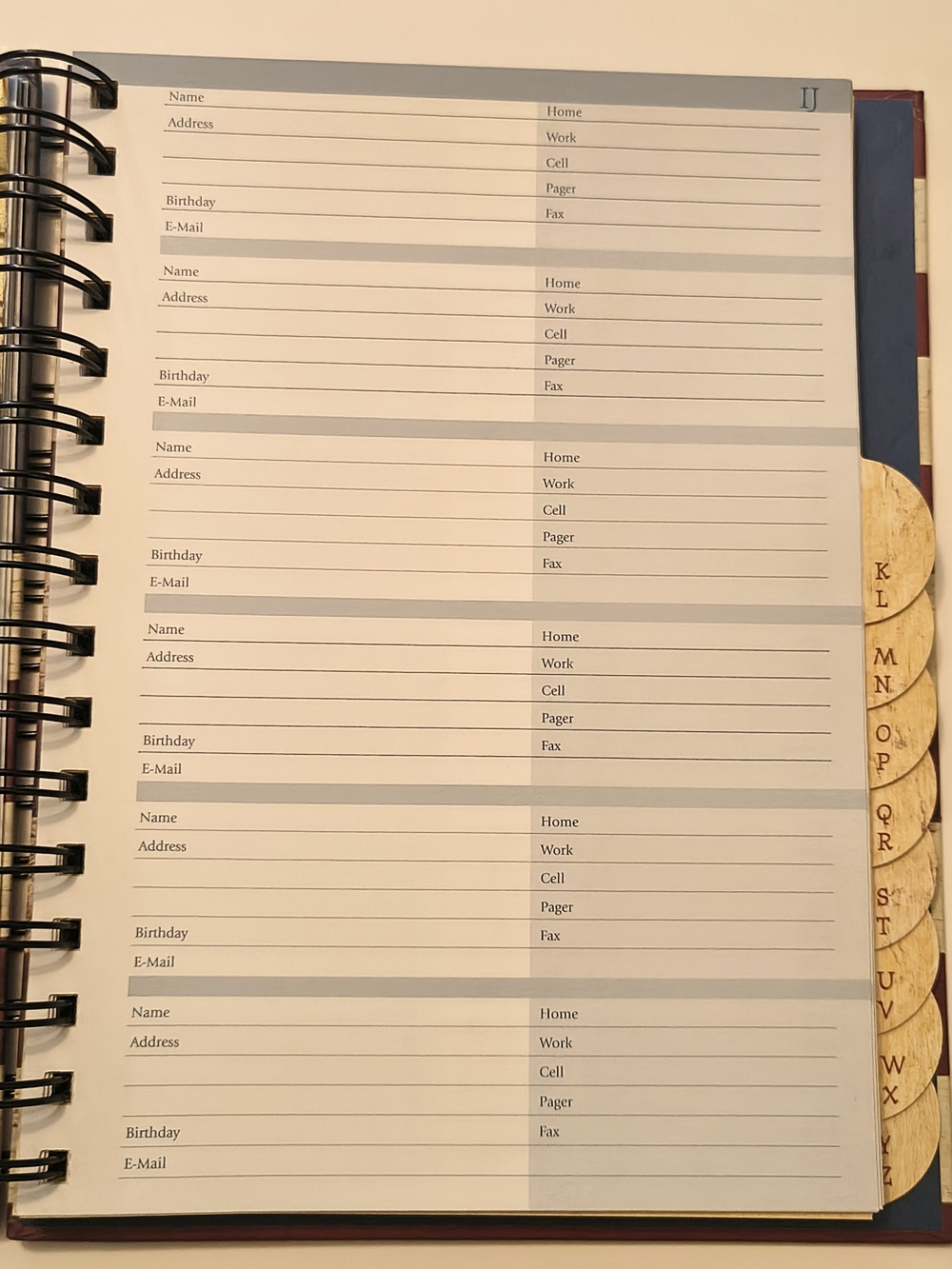 American Flag Address Book - Picture 3 of 5